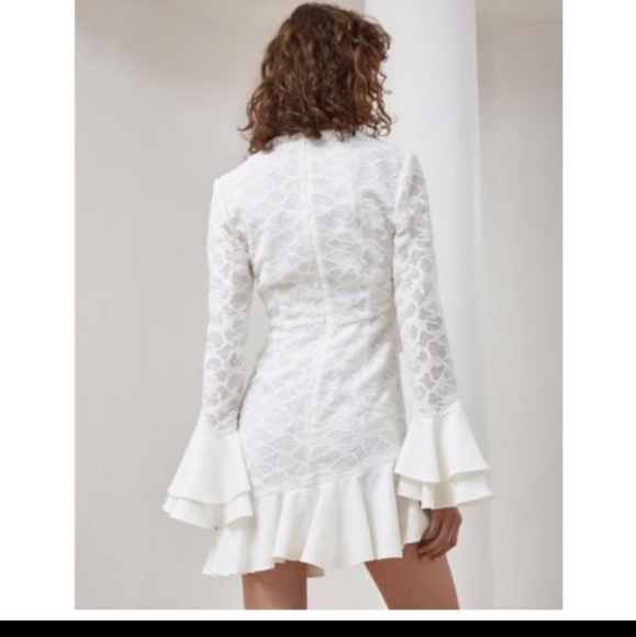 C/MEO COLLECTIVE  RUFFLE DRESS - Picture 5 of 5